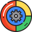 Pie chart icon 64x64