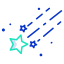 Shooting stars icon 64x64