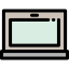 Laptop computer icon 64x64