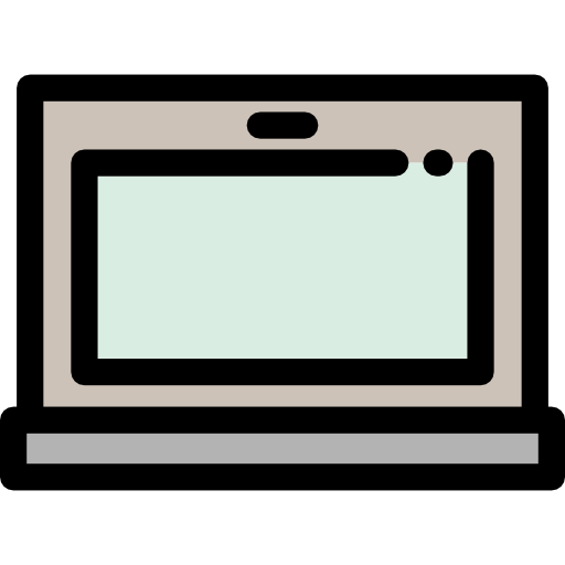Laptop computer icon