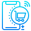 Online shopping icon 64x64