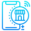 Online shopping icon 64x64