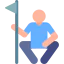 Golfer icon 64x64