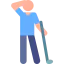 Golfer icon 64x64