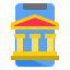 Mobile banking icon 64x64