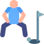 Golfer icon 64x64