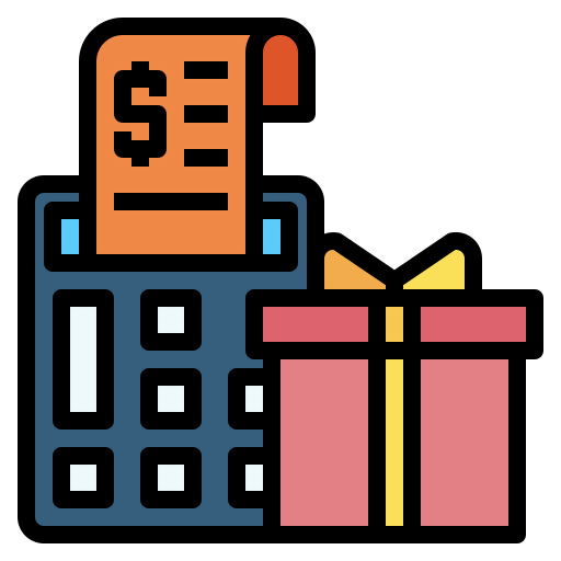 Gift box icon