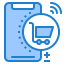 Online shopping icon 64x64