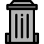 Garbage bin ícono 64x64