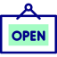 Open sign 图标 64x64