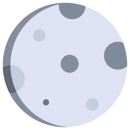 Moon phase icon
