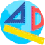 Ruler icon 64x64
