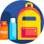 School bag icon 64x64