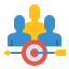 Target audience biểu tượng 64x64