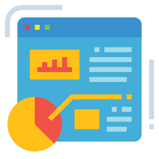 Web analytics icon