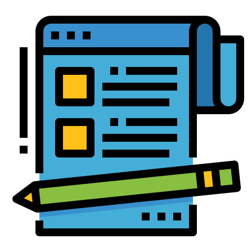 Blogging icon