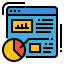 Web analytics icon 64x64
