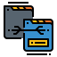 File sharing biểu tượng 64x64