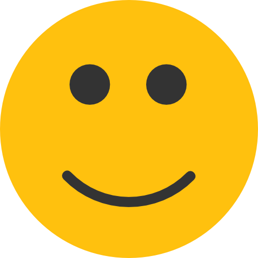 Smiling icon