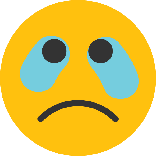 Crying icon