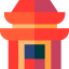 Chinese temple icon 64x64