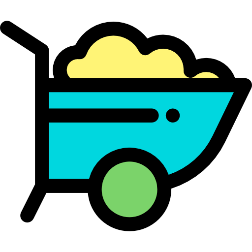 Wheelbarrow icon
