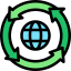 Recycling icon 64x64
