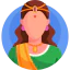Indian woman Symbol 64x64