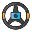 Steering wheel アイコン 64x64