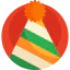 Party hat icon 64x64