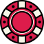 Poker chip icon 64x64