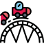 Roller coaster icon 64x64