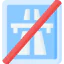 End motorway Ikona 64x64