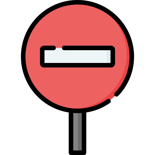No entry icon