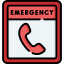 Emergency call icon 64x64