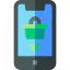 Online shopping icon 64x64