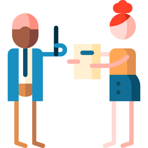 Contract icon
