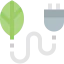 Green energy icon 64x64