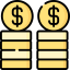 Coin stack Symbol 64x64