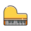 Grand piano icon 64x64