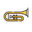Trombone Ikona 64x64