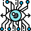 Eye recognition icône 64x64