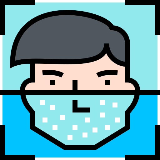 Face scan icon