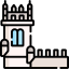 Belem tower icon 64x64