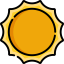 Sun icon 64x64