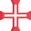Portugal cross icon 64x64