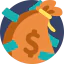 Money bag icon 64x64