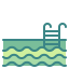 Swimming pool icon 64x64