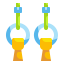 Gymnastic rings icon 64x64