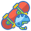 Skateboard icon 64x64
